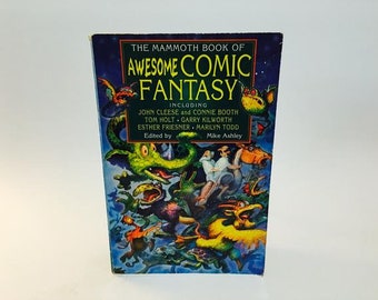 Vintage Fantasy Book The Mammoth Book of Awesome Comic Fantasy Softcover Anthology