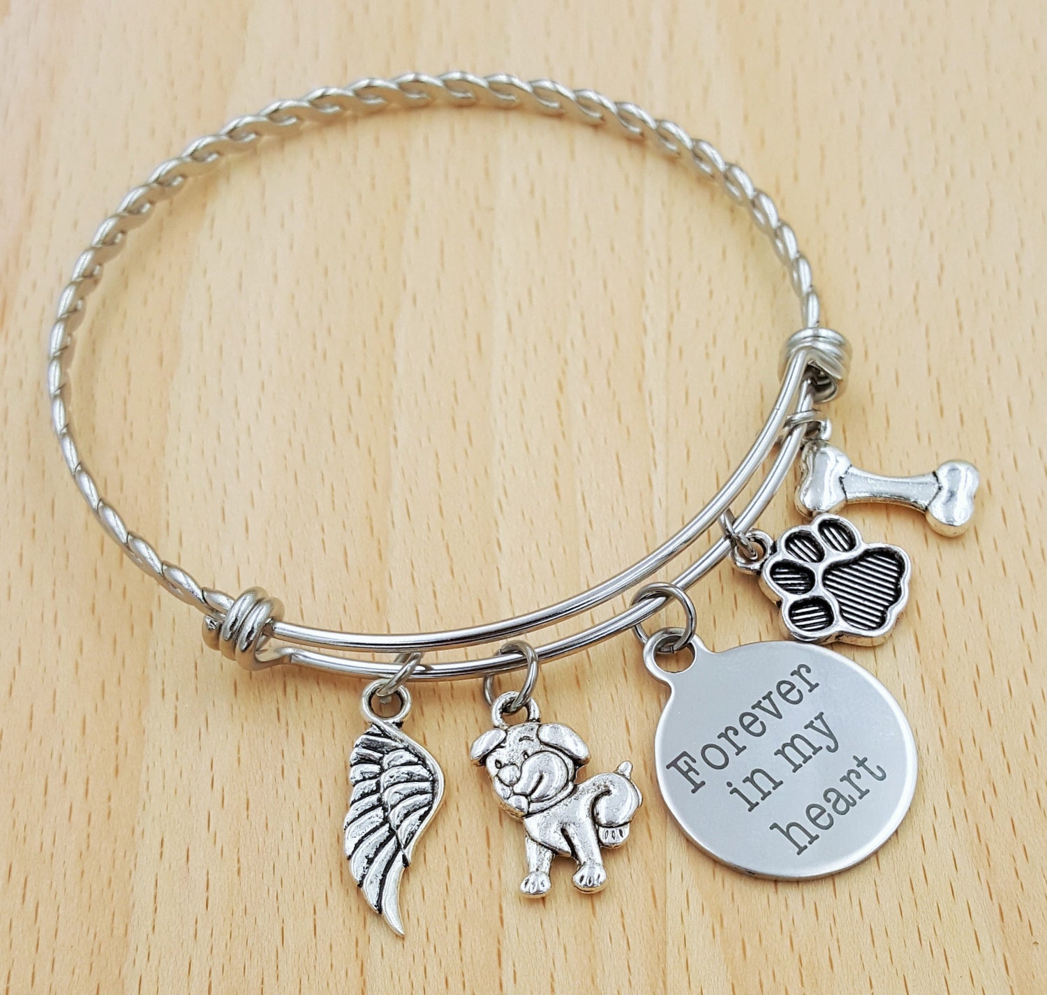 Pet Memorial Bracelet Loss of Dog Bracelet Loss of Pet