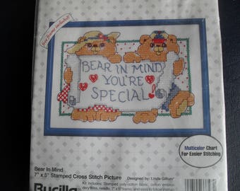 Stitch Embroidery Stitchery Kit New Gallery of Stitches Bucilla Glad We're Neighbors