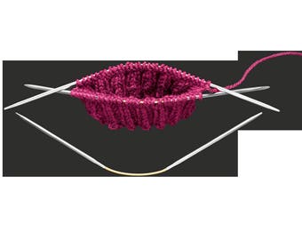 NEW: addi CraSyTrio, addi Flexi Flips; Innovative New Needles for Knitting in Small Rounds, flexiflips
