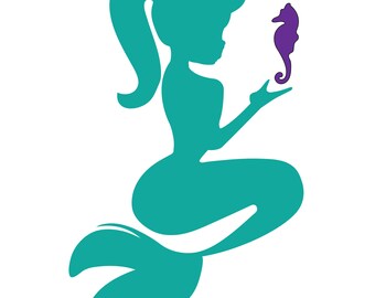 Free Free 261 Silhouette Cameo Mermaid Svg Free SVG PNG EPS DXF File