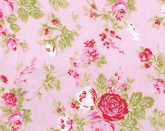 Fabric by the Yard -- Delilah Amelie in Pink by Tanya Whelan