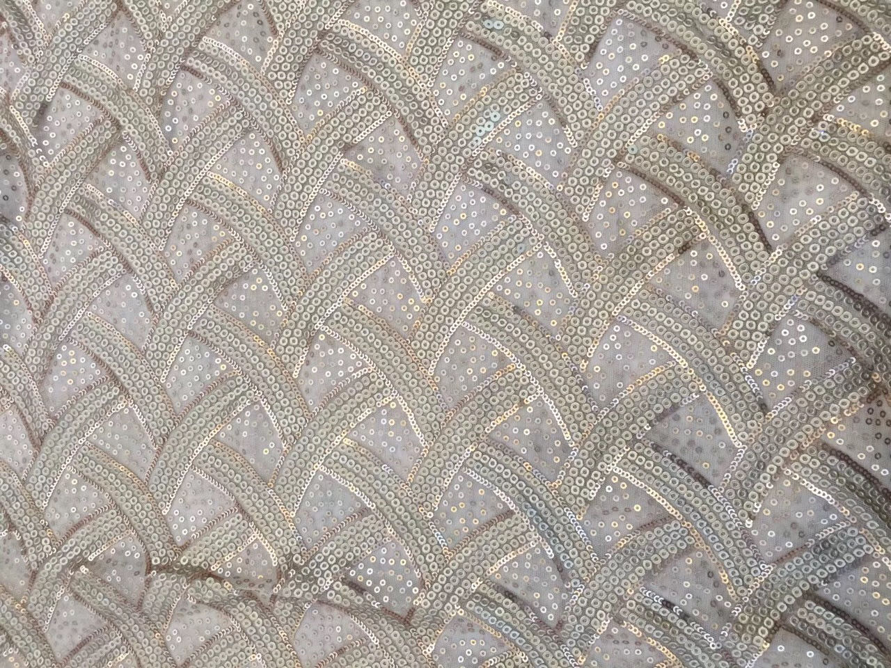 champagne gold sequin fabric gold sequined lace fabric heavy