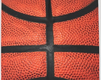Basketball Fleece Blanket-Sherpa Throw Blanket-Orange Blanket-Arctic Pro Polar Fleece Blanket-Coral Fleece Blanket-Boys/Girls Bed Blanket