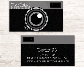 camera business card