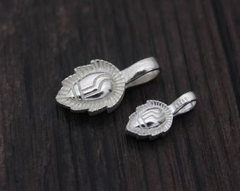 Sterling Silver Buddhist Mala Counter,Mala Bum counter clip,Tibetan mala counters