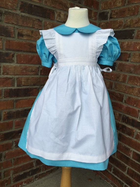 Alice in Wonderland Style Dress. Two Pieces Dress and