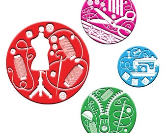 A pack of 4 Patternweights Ideal for holding Patterns onto fabric