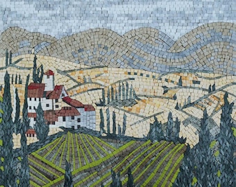 Tuscany-Inspired - Mosaic Wall Art