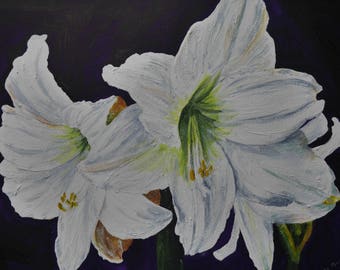 Original Flower Painting