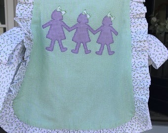 Summer Tie Side Dress and Bloomers