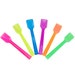 Transparent Mixed Gelato Spoons! 4 Inch Plastic Tasting Spoons - So Many Uses - Mini Sample Spoons - Fast Shipping! Frozen Dessert Supplies