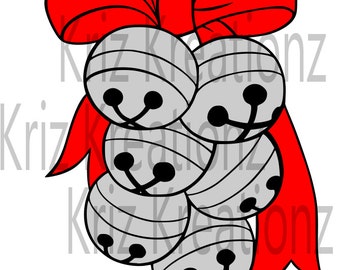 Sleigh Bells SVG Cut File