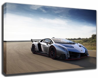 LAMBORGHINI VENENO Canvas/Poster Wall Art Pin Up HD Gallery Wrap Room Decor Home Decor Wall Decor