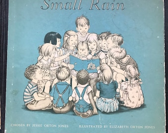 Vinatge Children Book , First Reader Book/ Illustrated by Elizabeth Orton Jones