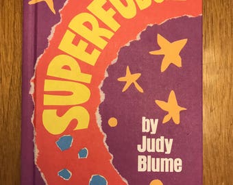 Superfudge by Judy Blume // hardcover // 1980 // Weekly Reader Books