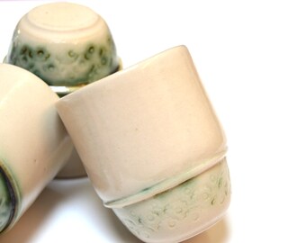 A Set of 3 Espresso Cups