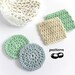 Crochet Face Scrubbies / Crochet Scrubbie Pattern / Crochet Laundry Bag Pattern / Makeup Remover Pads
