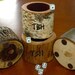 Wedding party gifts - personalized dice cups