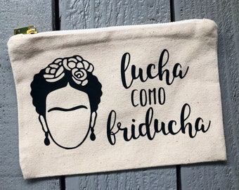 Frida Kahlo inspired Makeup Bag