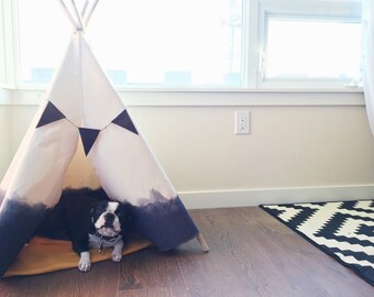 Dip Dyed Teepee - Extra Large in Grey