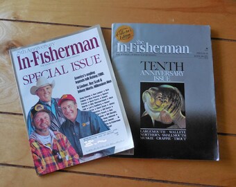 Vintage In-Fisherman Anniversary Edition Magazines