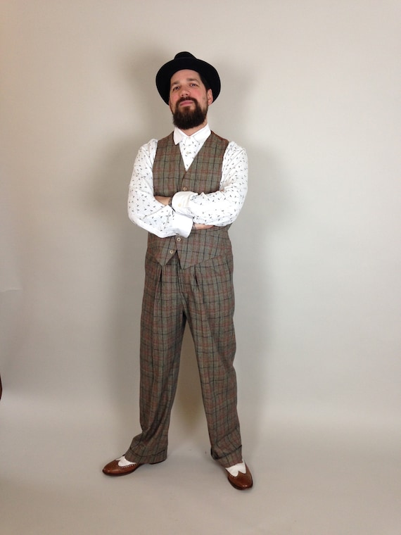 1920s Style Men's Pants, Trousers, Plus Four Knickers