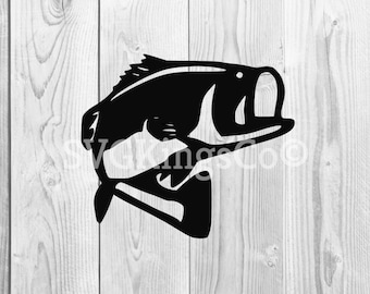 Bass Fishing fish hook fresh water hunting largemouth smallmouth striped .SVG .PNG clipart vector cut cutting, bass svg,dxf