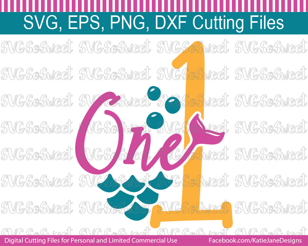 Free Free 100 Mermaid 1St Birthday Svg Free SVG PNG EPS DXF File