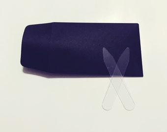 20 Clear Collar Stays