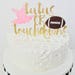 Tutus or Touchdowns Gender Reveal cake topper/ Gender reveal cake topper/ tutus or touchdowns