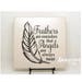 Download SVG Feathers are Reminders Memorial svg Tile SVG