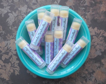 Lavender Marshmallow Vegan Lip Balm