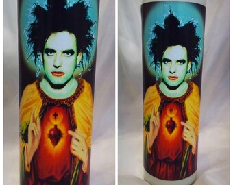The Cure Saint Robert Smith Prayer Candle