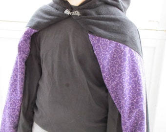 Girls Fleece Cloak size 10/12