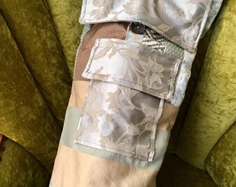 One of a kind Extra Wide Patchwork Yoga Mat Messenger Bag