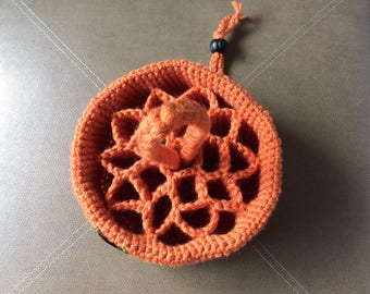 EO25 Holder in Tangerine Essential Oil Case Essential Oil Bag