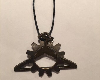 Steampunk Gear Necklace