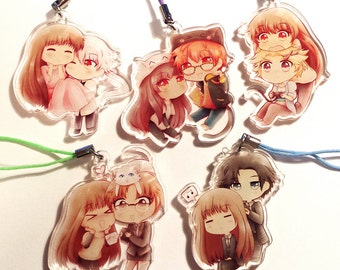 RESTOCKED Mystic Messenger Clear Acrylic Charms