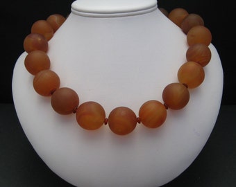 Orange Carnelian Necklace