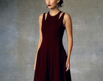 Vogue Sewing Pattern V1424 Misses' Shoulder-Cutout Dress