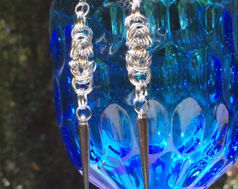 Byzantine Chainmaille Earrings