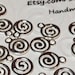 20 Teeny Tiny Swirl Charms,Mini Metal Charms,Tiny Silver Spiral Charm Art,Mini Metal Swirl,Qty 20 Metal Spiral Charms,Spiral Charms Art