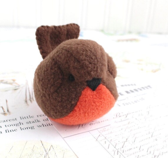 robin stuffed animal