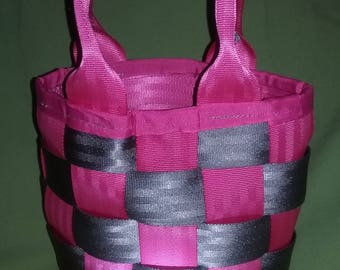 Tribago Women’s Pink and Gray Medium Tote Bag