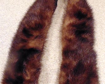vintage mink fur collar