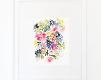 Meadow - Watercolor Art Print