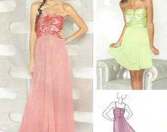 Jessica McClintock Womens Special Occasion Dress Simplicity Sewing Pattern 1908 Size 12 14 16 18 20 Bust 34 to 42 UnCut Sewing Patterns