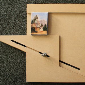 Canvas Panel Holder with Slider, holds tiny canvas,Barbsgarden-Barbara Haviland