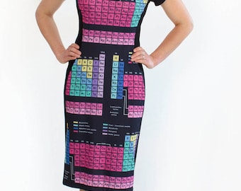periodic table dress periodic elements dress chemistry gift science dress geeky chemistry - Periodic Table Of Elements Gifts periodic table dress periodic elements dress chemistry gift science dress geeky chemistry - Periodic Table Of Elements Gifts